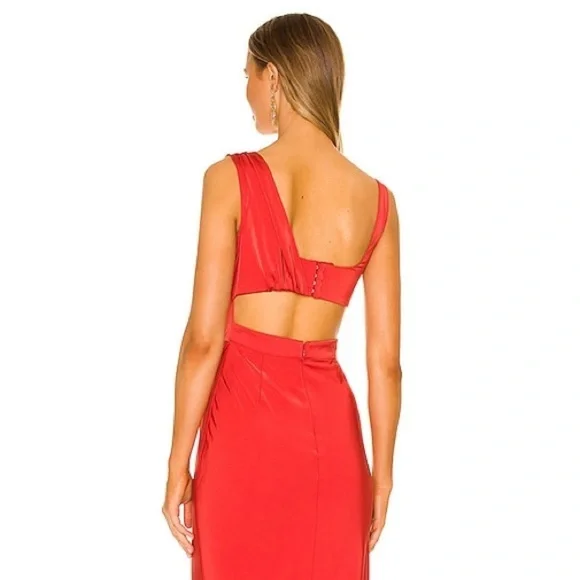 NBD x REVOLVE Andrei Gown in Red - Picture 3 of 12